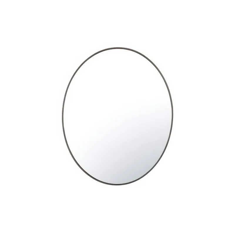Tablet 22 x 30 Oval Mirror - Bronze — Varaluz Lighting LED Wall Lights  