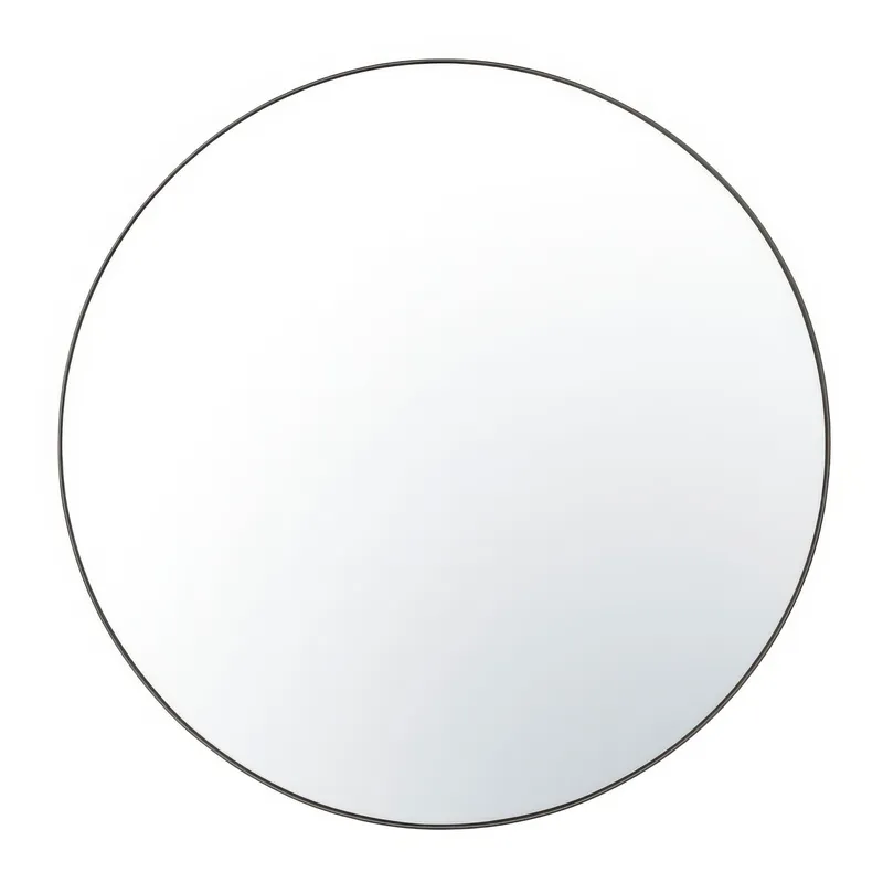 Tablet 50-in Round Wall Mirror - Bronze — Varaluz Lighting LED Wall Lights  