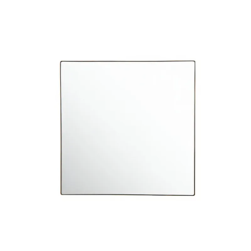 Kye 40x40 Rounded Square Wall Mirror - Bronze — Varaluz Lighting LED Wall Lights  