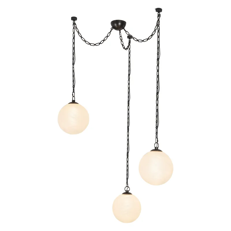 Petra 12-in 3-Head Chandelier — Kuzco Lighting LED Landscape Lights  