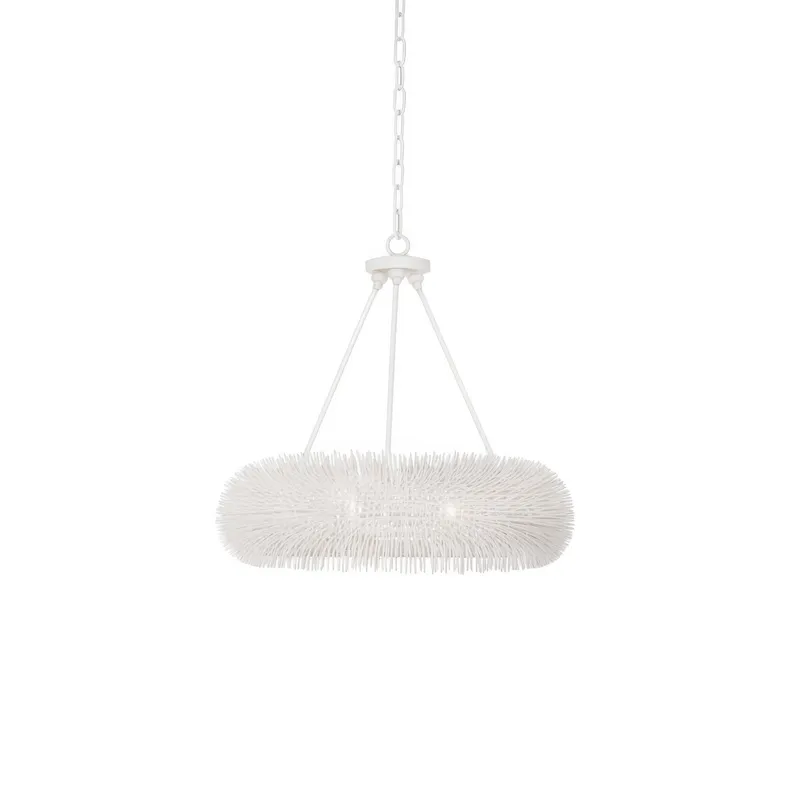 Urchin 6 Light Pendant - White — Varaluz Lighting LED Landscape Lights  