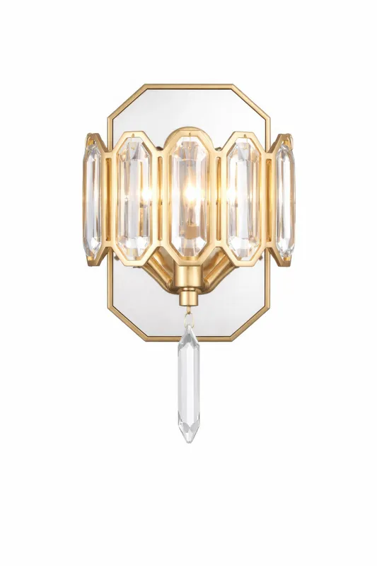 Drama Club 1 Light Sconce — Varaluz Lighting LED Smart & Connected Lighting  