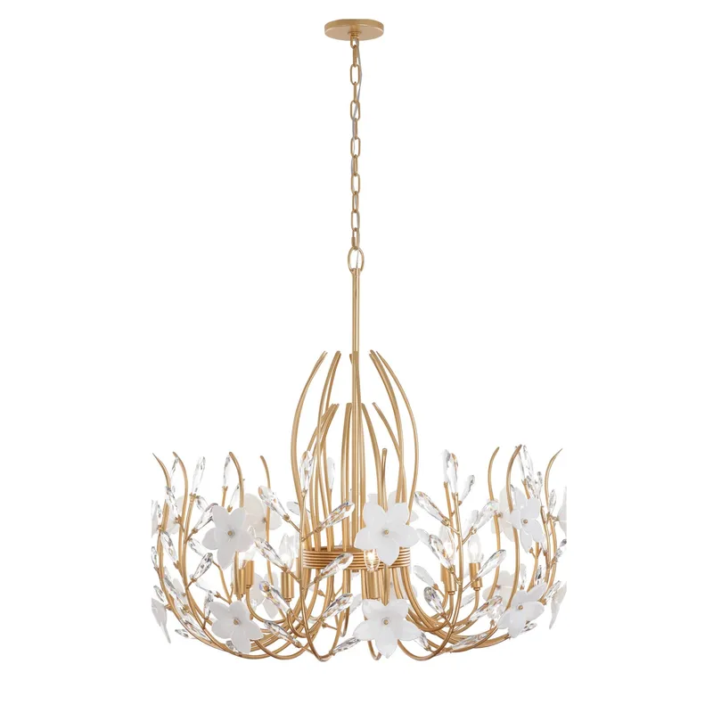 Petal Court 9 Light Pendant — Varaluz Lighting LED Landscape Lights  