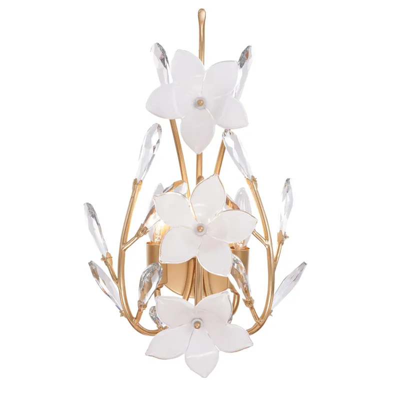 Petal Court 2 Light wall sconce — Varaluz Lighting LED Wall Lights  