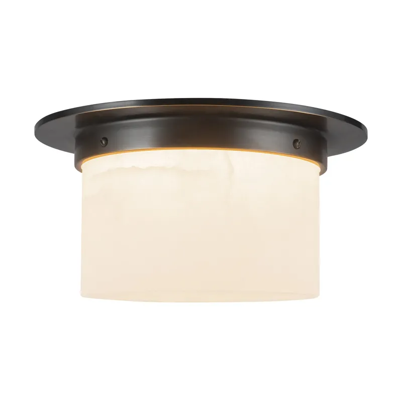 Mineral 5-in (11-in Dia.) Flush Mount — Kuzco Lighting LED Post Top Lights  