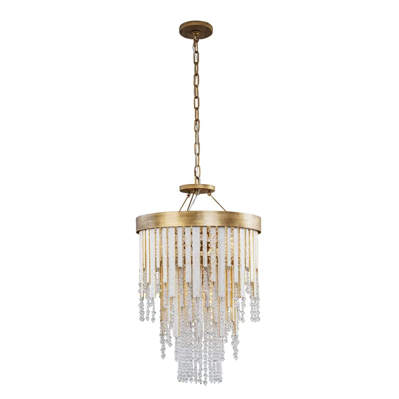 Lafayette 4 Light Chandelier - Havana Gold — Varaluz Lighting LED Landscape Lights  