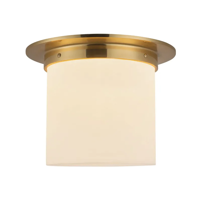Mineral 8-in (11-in Dia.) Flush Mount — Kuzco Lighting LED Post Top Lights  