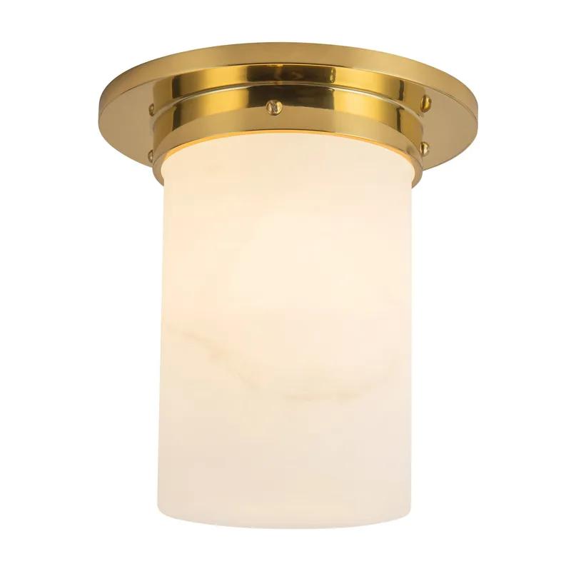 Mineral 8-in (8-in Dia.) Flush Mount — Kuzco Lighting LED Post Top Lights  