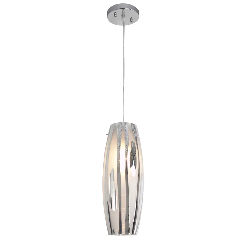 Chroman Empire 1 Light Mini Pendant - Chrome — Varaluz Lighting LED Landscape Lights  