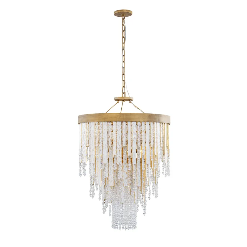 Lafayette 7 Light Chandelier - Havana Gold — Varaluz Lighting LED Landscape Lights  