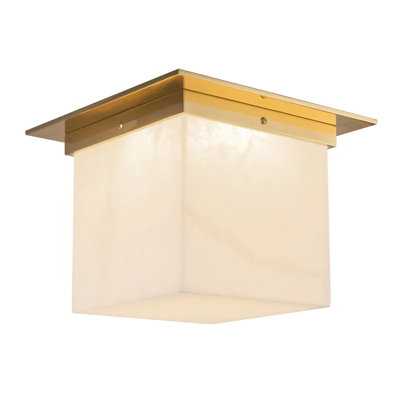 Mineral 8-in (11-in Width) Flush Mount — Kuzco Lighting LED Post Top Lights  
