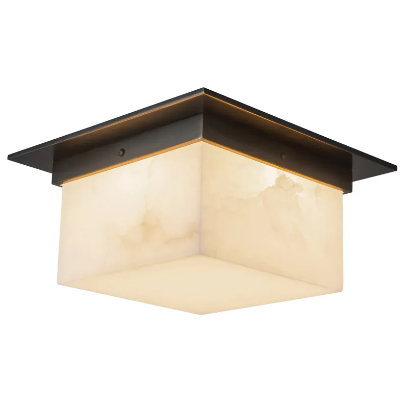 Mineral 5-in (11-in Width) Flush Mount — Kuzco Lighting LED Post Top Lights  