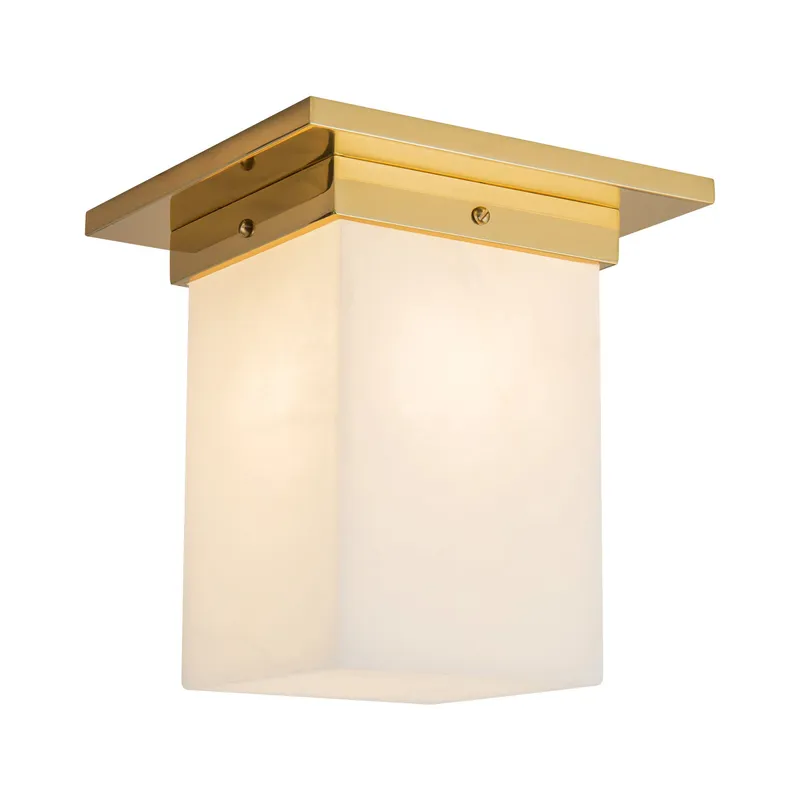 Mineral 8-in (8-in Width) Flush Mount — Kuzco Lighting LED Post Top Lights  