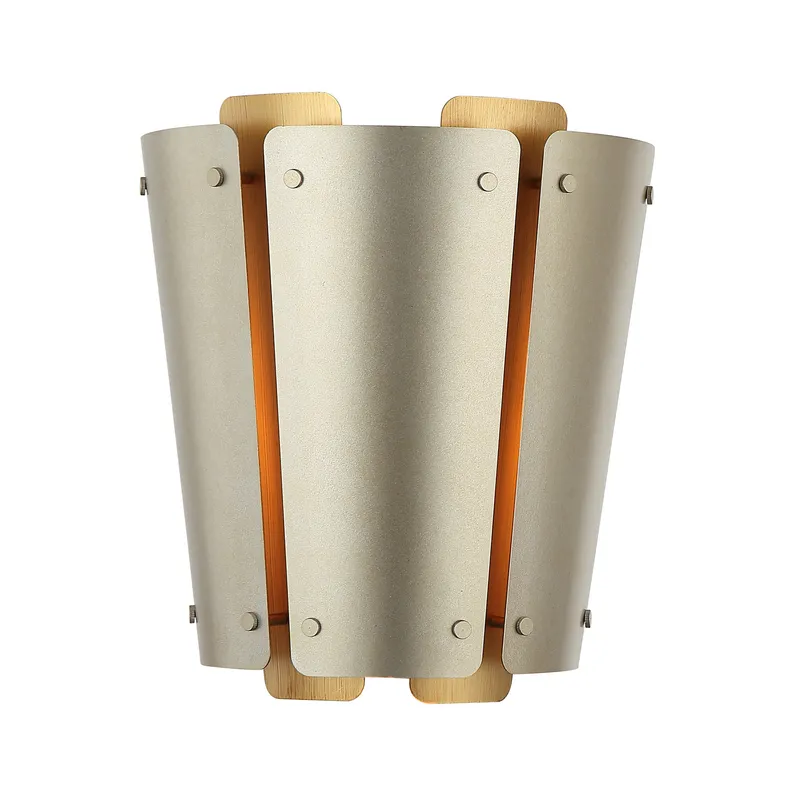 Peep Show 1 Light Sconce - Sunwashed Silver/Brushed Sienna — Varaluz Lighting LED Smart & Connected Lighting  