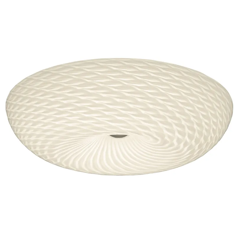 Swirled 3 Light Large Flush Mount - French Feather — Varaluz Lighting LED Post Top Lights  