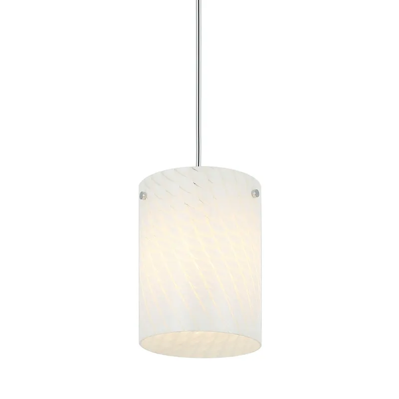 Swirled 1 Light Pendant - Chrome — Varaluz Lighting LED Landscape Lights  