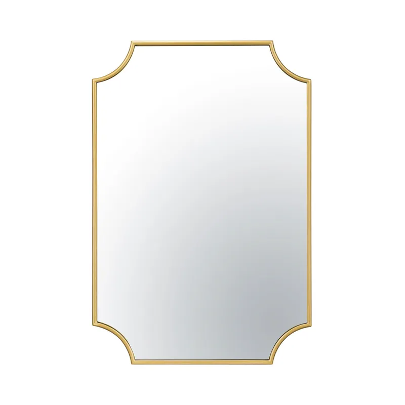 Carlton 22x33 Mirror - Gold — Varaluz Lighting LED Wall Lights  