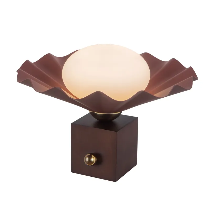 Furrow 12-in Table Lamp — Kuzco Lighting LED Temporary & Work Lights  