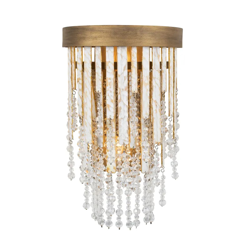 Lafayette 2 Light Sconce - Havana Gold — Varaluz Lighting LED Smart & Connected Lighting  