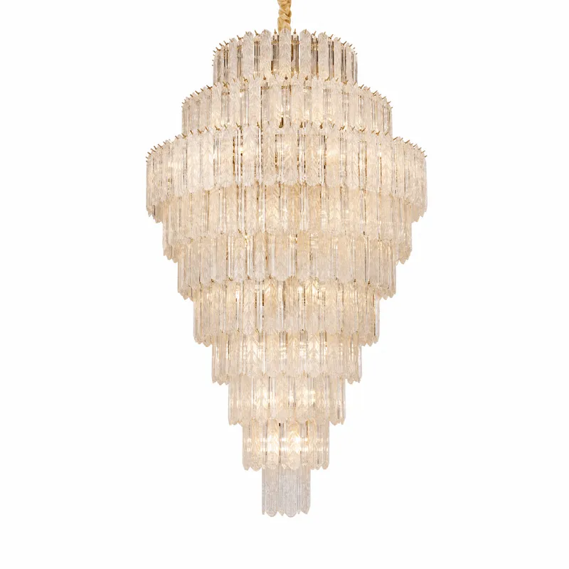 Quadro Glass Rod Crown Chandelier — YIOSI Lamps LED Landscape Lights  