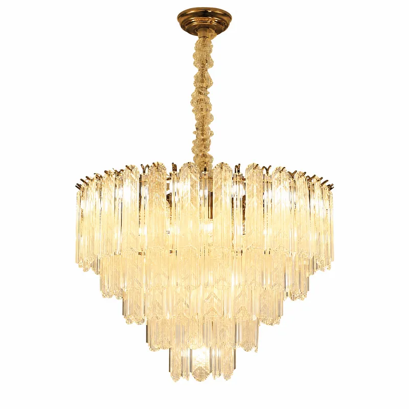 Quadro Glass Rod Chandelier — YIOSI Lamps LED Landscape Lights  