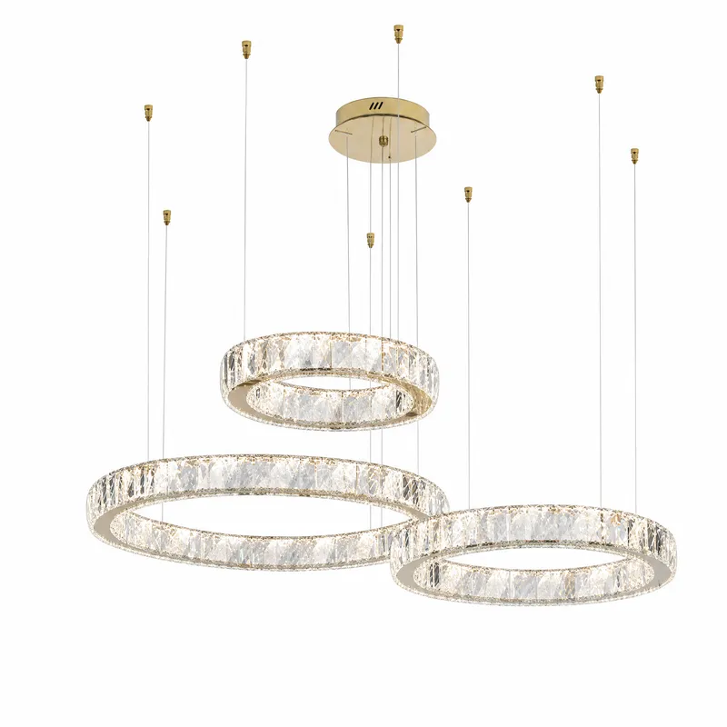 Lacrima Crystal Trio Chandelier — YIOSI Lamps LED Landscape Lights  