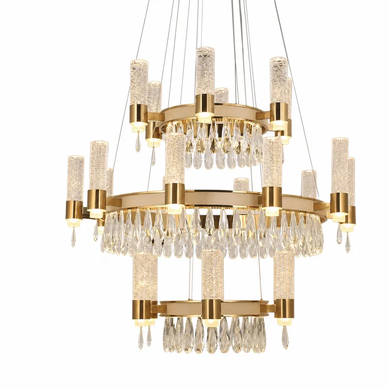 Nido Crystal Trio Chandelier — YIOSI Lamps LED Landscape Lights  