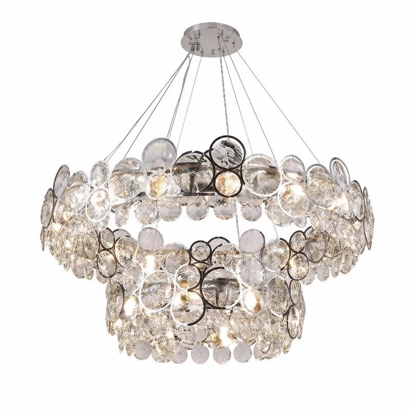 Velo Crystal Crown Chandelier — YIOSI Lamps LED Landscape Lights  