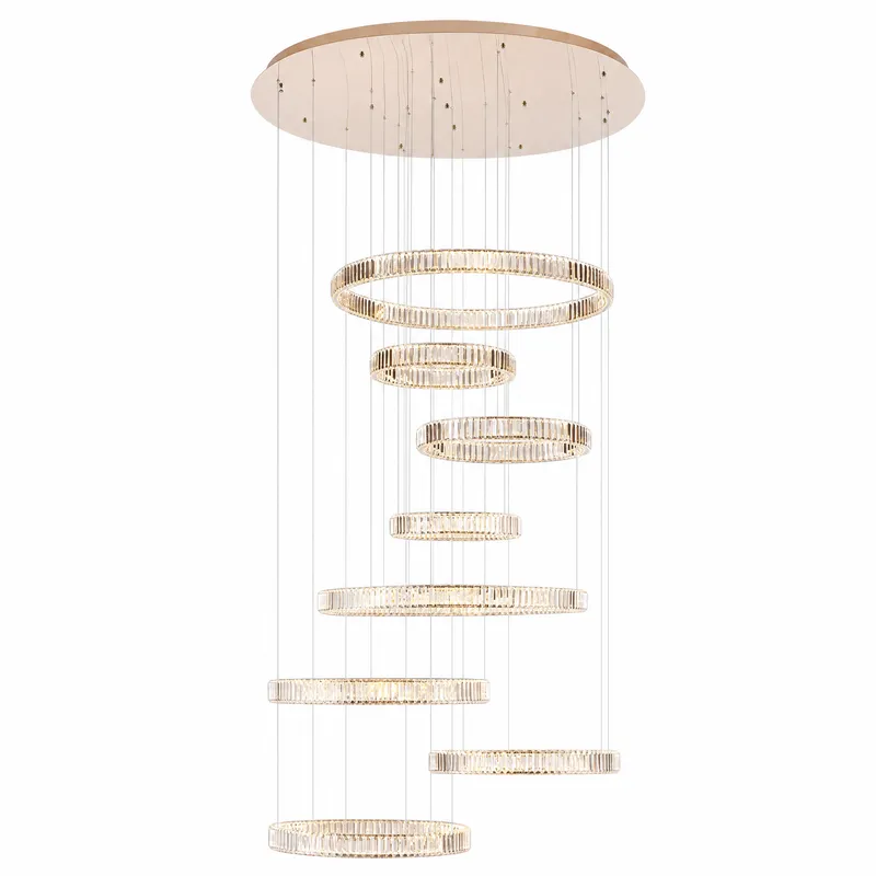 Astrale Staircase Cascade Chandelier — YIOSI Lamps LED Landscape Lights  