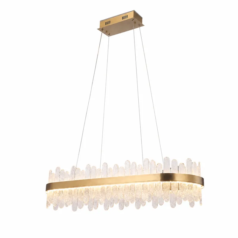Bocciolo Handblown Rectangular Chandelier — YIOSI Lamps LED Landscape Lights  