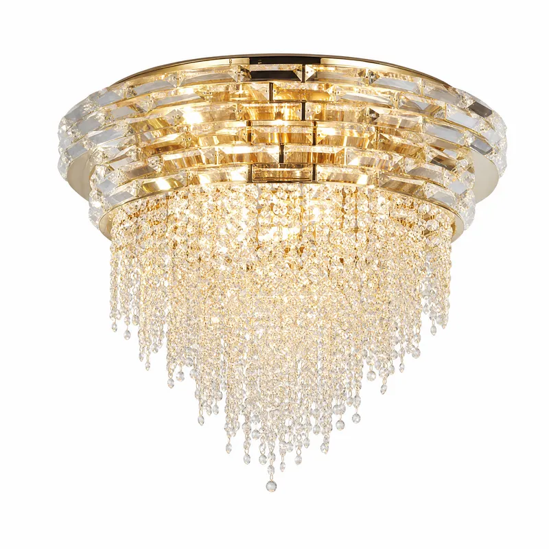 Corona Crystal Flush Pendant Light — YIOSI Lamps LED Landscape Lights  