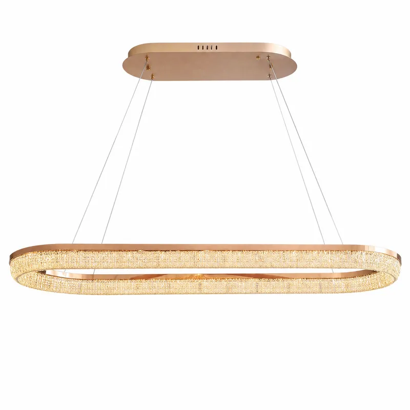 Penombra Ring Rectangular Chandelier — YIOSI Lamps LED Landscape Lights  
