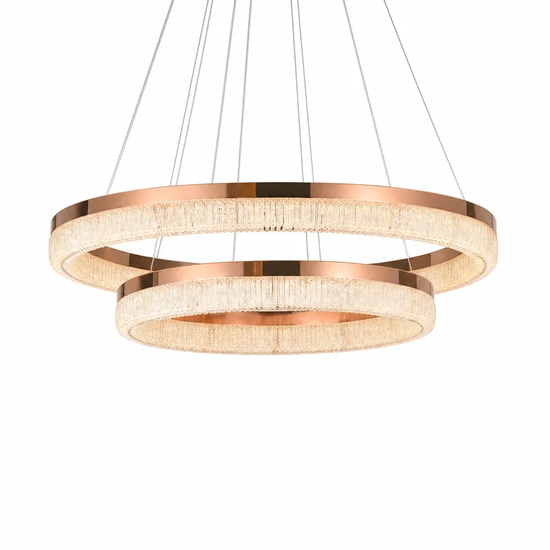Penombra Ring Duo Chandelier — YIOSI Lamps LED Landscape Lights  