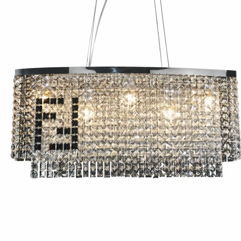 Scintilla Crystal Linear Chandelier — YIOSI Lamps LED Linear Lights  