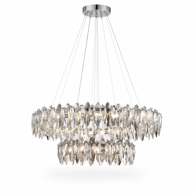 Crystal Duo Chandelier — YIOSI Lamps LED Landscape Lights  