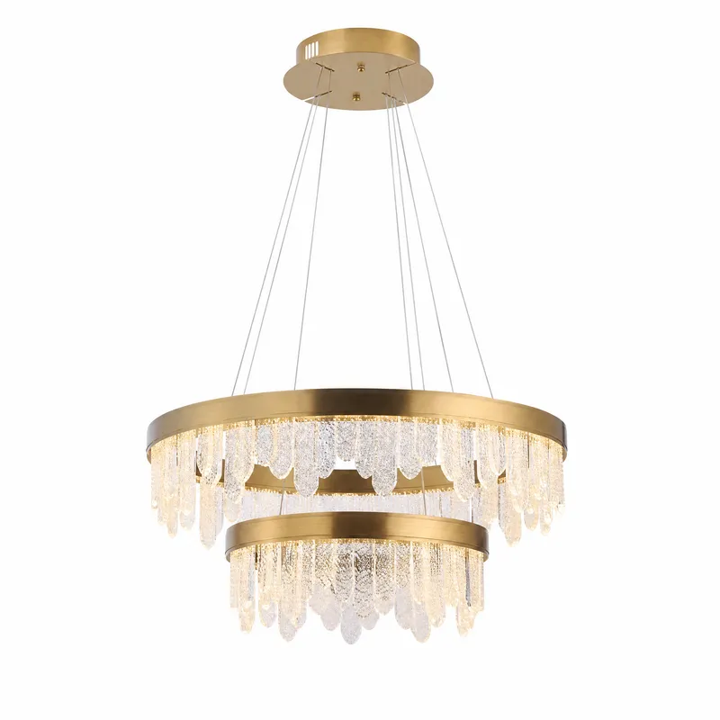 Soffione Glass Duo Chandelier — YIOSI Lamps LED Landscape Lights  