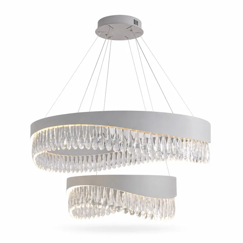 Stagno Crystal Duo Chandelier — YIOSI Lamps LED Landscape Lights  