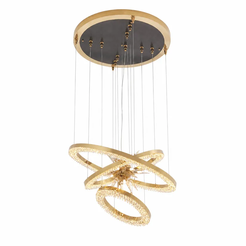 Octagonal Halo Chandelier — YIOSI Lamps LED Landscape Lights  