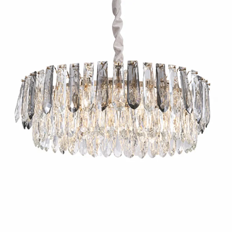 Eterea Crystal Halo Chandelier — YIOSI Lamps LED Landscape Lights  