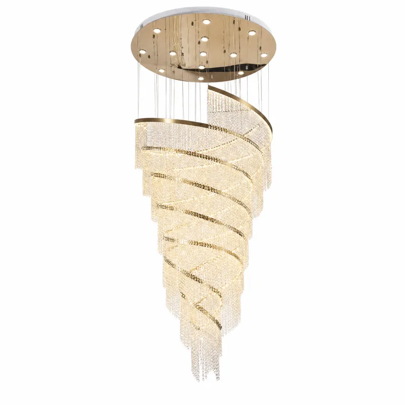 Bacca Crystal Halo Chandelier — YIOSI Lamps LED Landscape Lights  