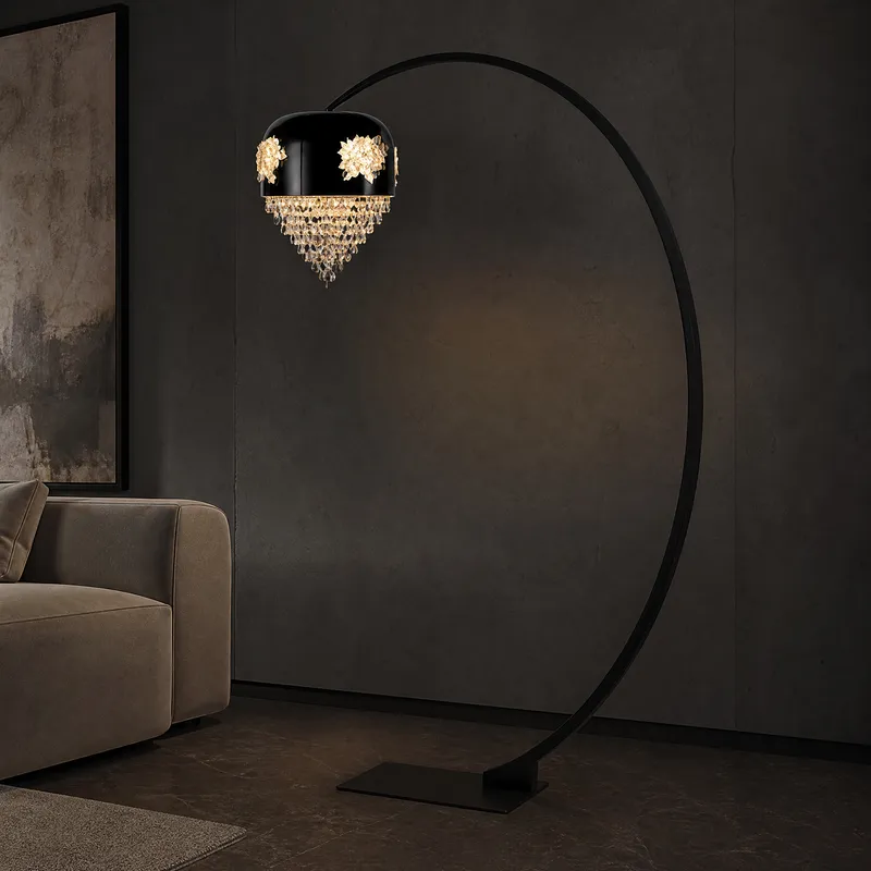 Floral Glory Modern Sculptural Floor Lamp — YIOSI Lamps LED Temporary & Work Lights 25.0W 