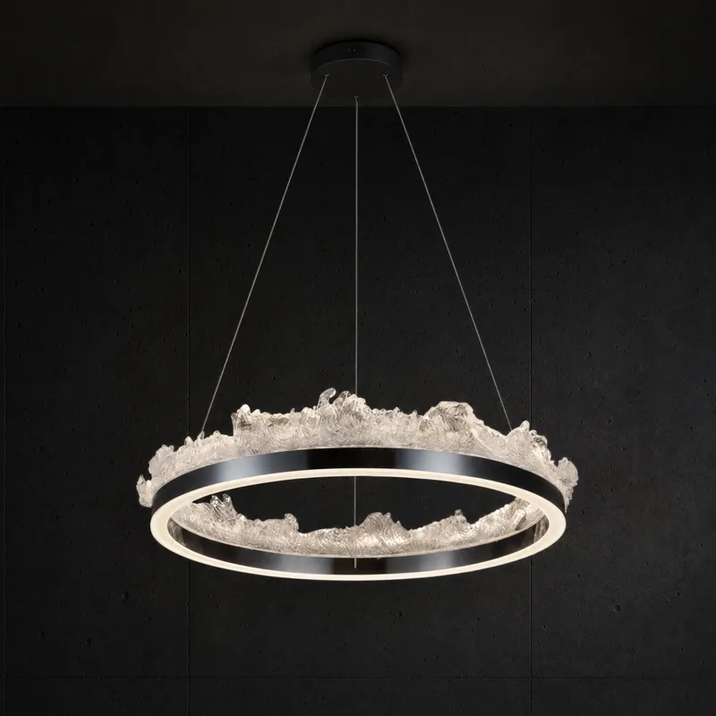 Wind & Wave Modern Sculptural Pendant Light — YIOSI Lamps LED Landscape Lights  