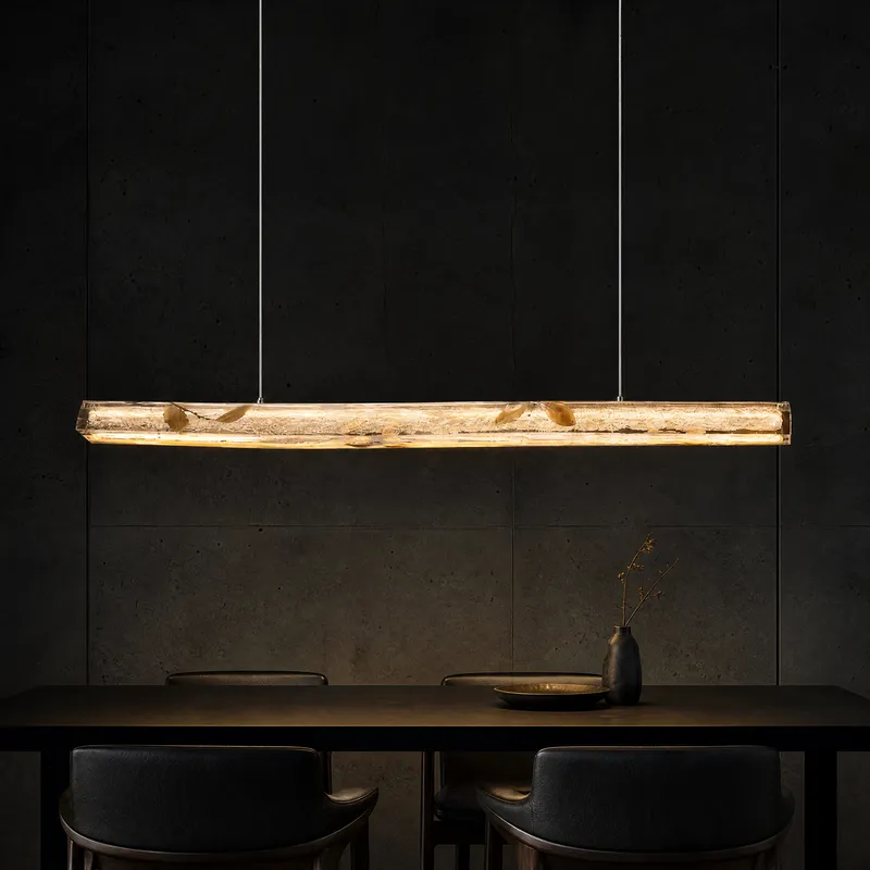 Modern Linear Dining Pendant Light — YIOSI Lamps LED Linear Lights 35.0W 