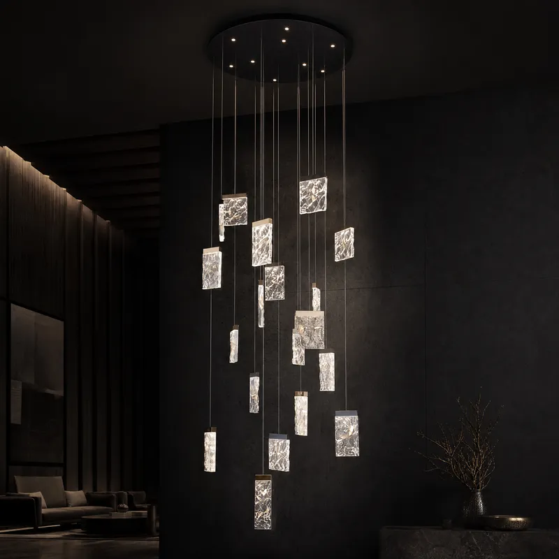 Picturesque Modern Sculptural Pendant Light — YIOSI Lamps LED Landscape Lights  