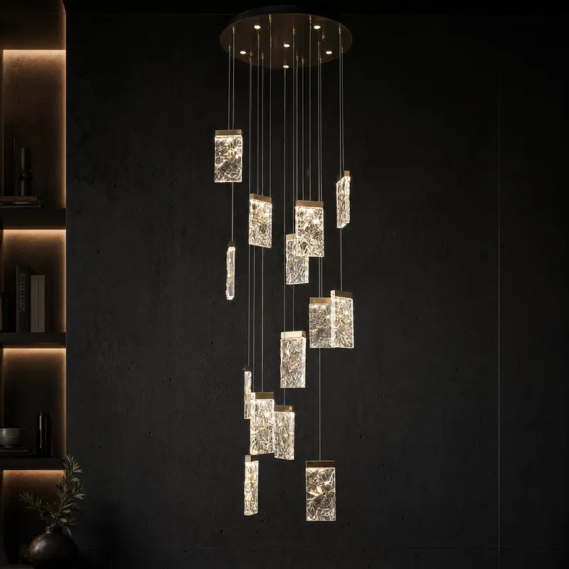 Picturesque Modern Multi-Tier Cluster Chandelier — YIOSI Lamps LED Landscape Lights  