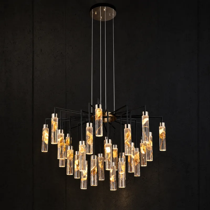 Phoenix Tree Modern Sculptural Ring Chandelier — YIOSI Lamps LED Landscape Lights 3.0W 