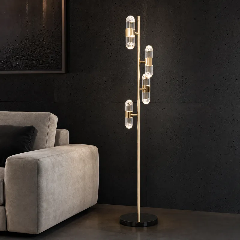 Pearl Net Modern Sculptural Floor Lamp — YIOSI Lamps LED Temporary & Work Lights  