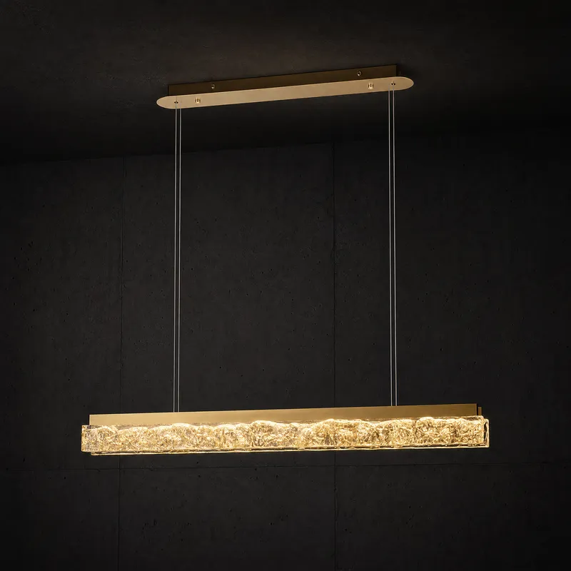 Ocean Star Modern Linear Dining Pendant Light — YIOSI Lamps LED Linear Lights 22.0W 