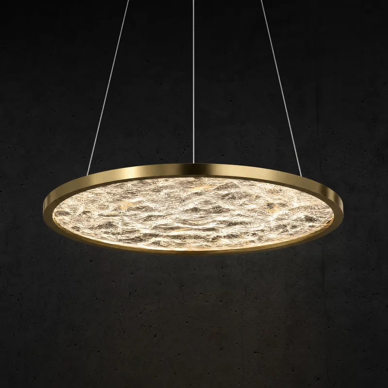 Frozen Crystal Modern Sculptural Pendant Light — YIOSI Lamps LED Landscape Lights 45.0W 