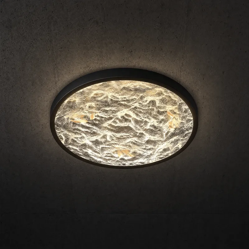 Frozen Crystal Modern Crystal Flush Mount Ceiling Light — YIOSI Lamps LED Post Top Lights 35.0W 